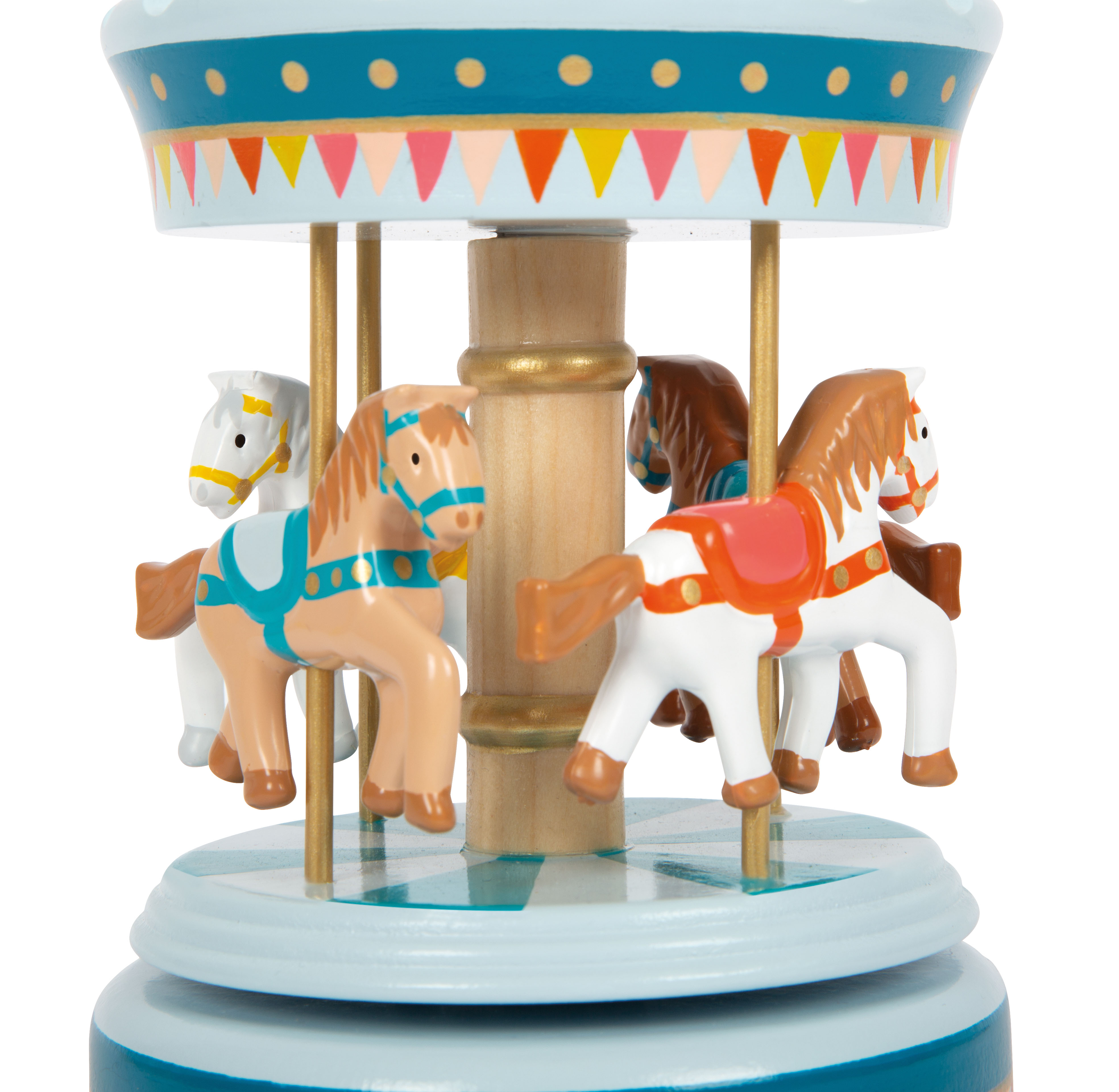 Spieluhr Pferdekarussell Zirkus für Kinder