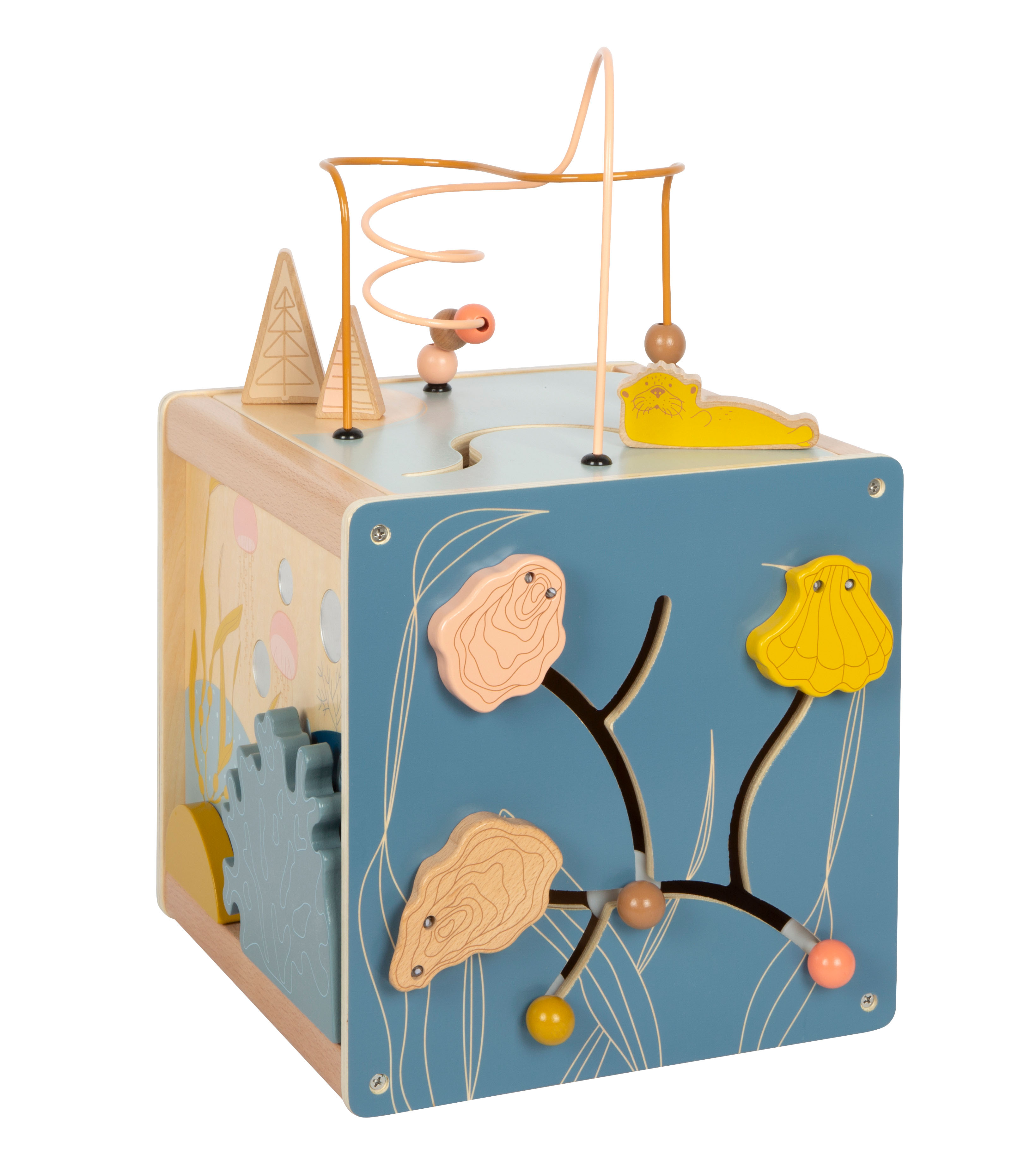 Motorikwürfel „Seaside” für Kinder