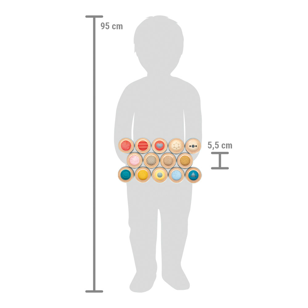 Fühlmemo „Sensory“ für Kinder
