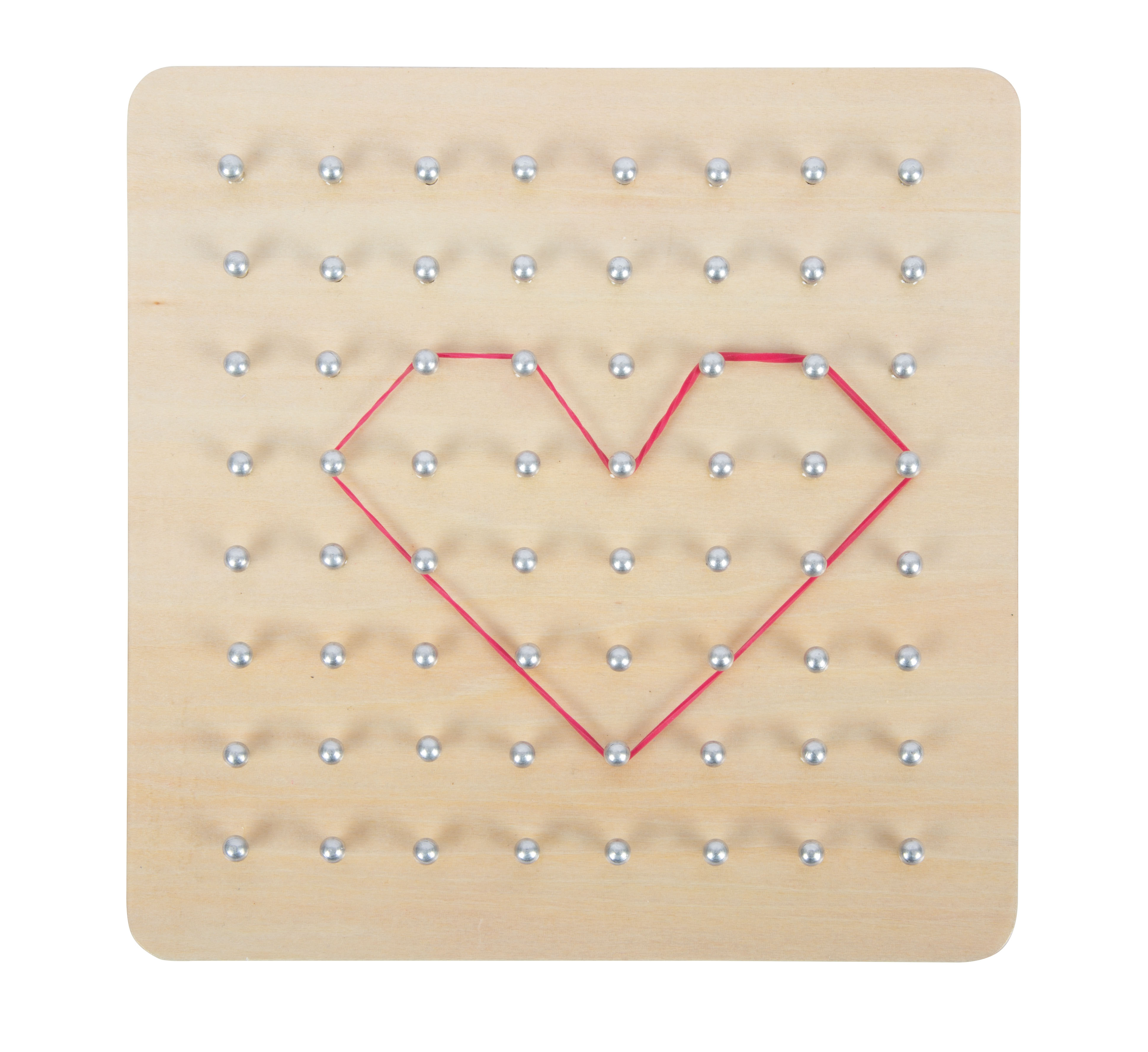 Geoboard aus Holz für Kinder