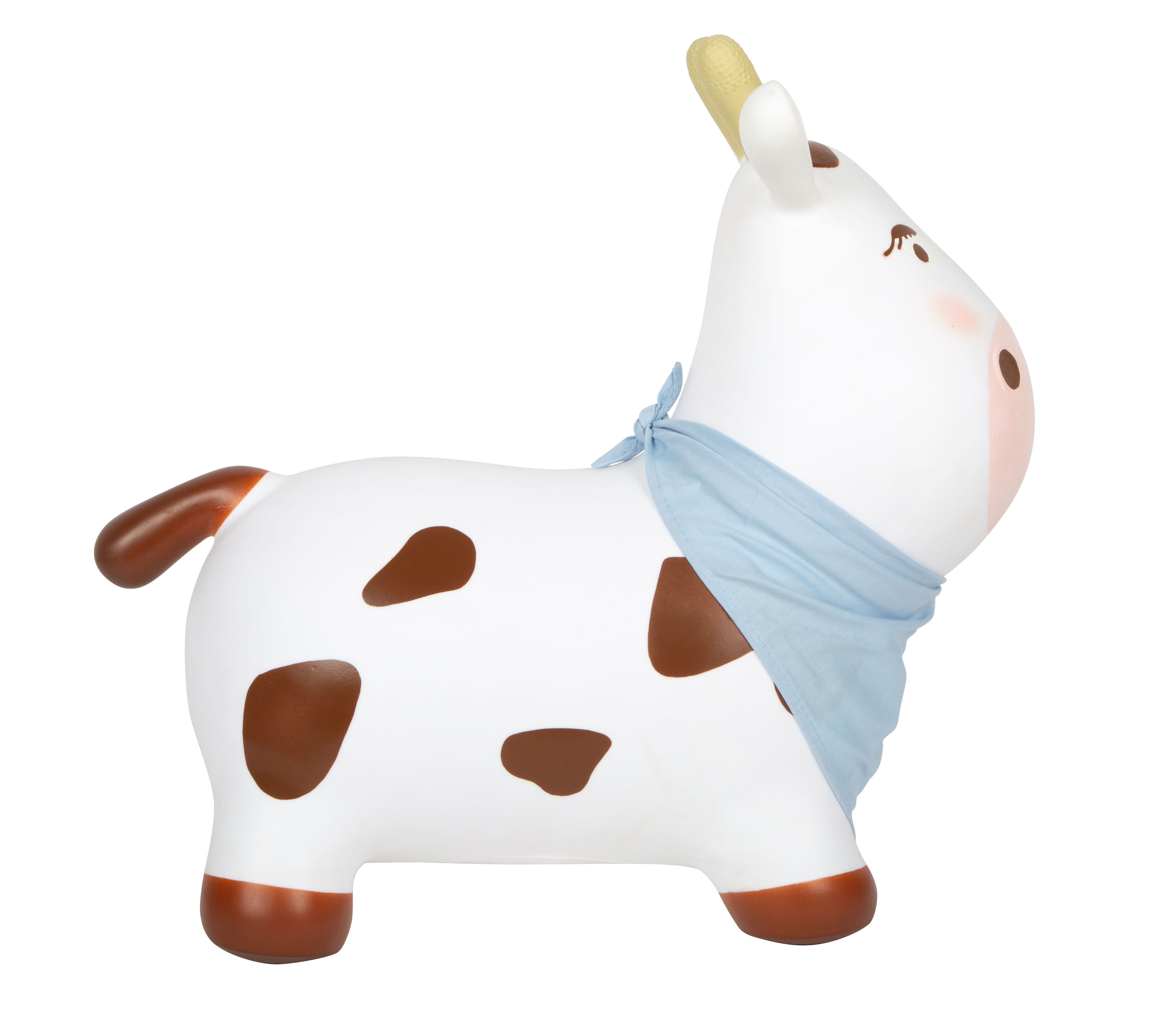 Hüpftier Kuh Seitenprofil