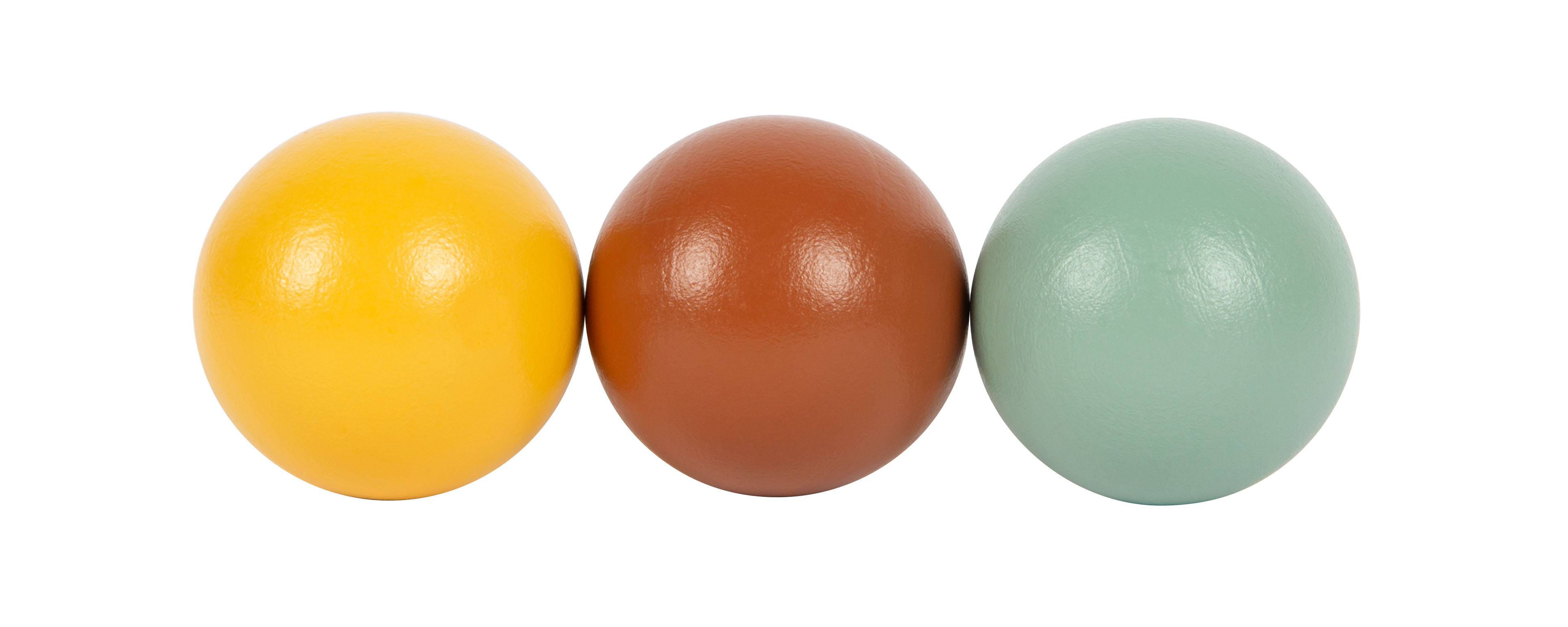 Montessori Kugelkasten mit drei Kugeln