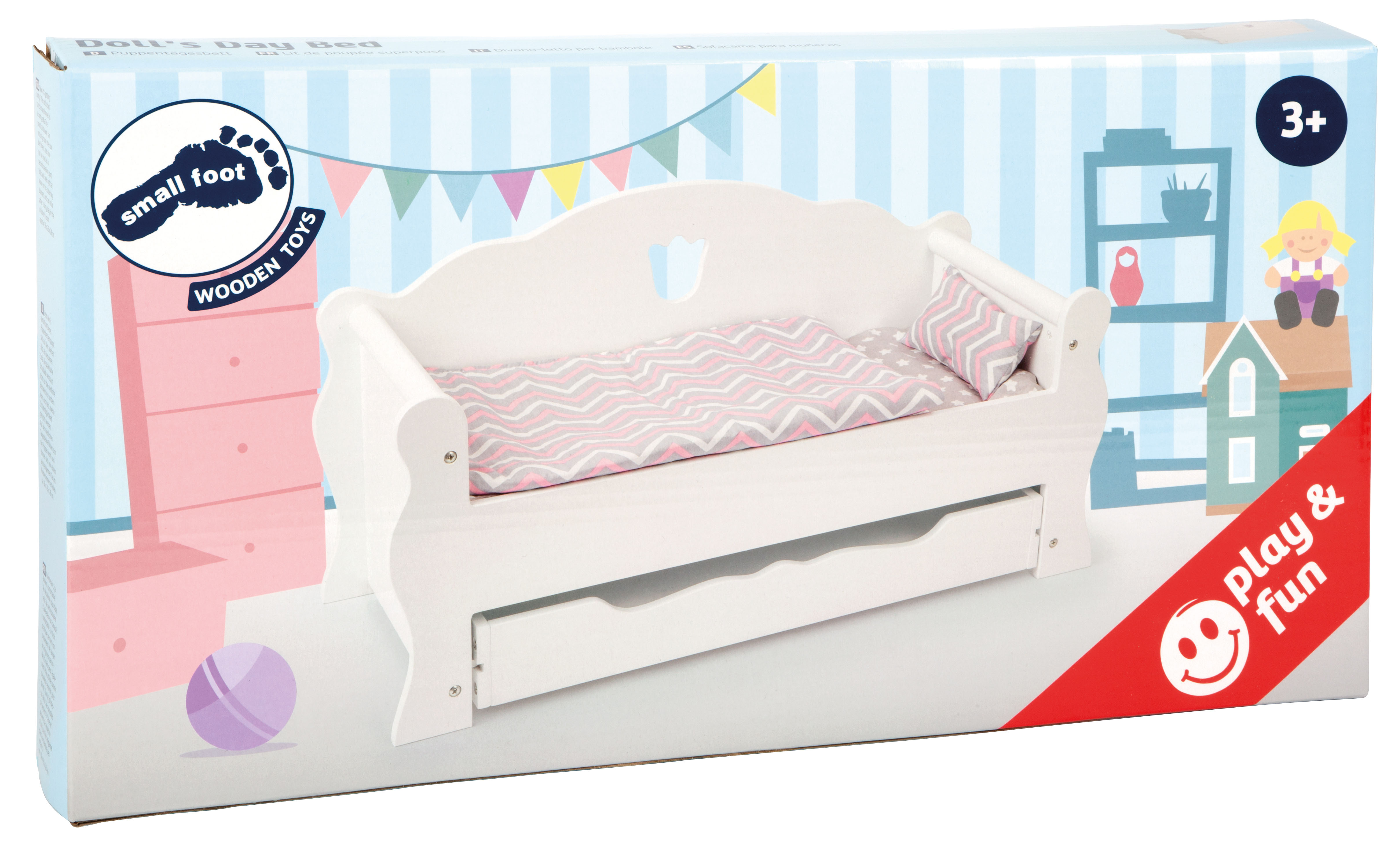 Puppentagesbett für Kinder