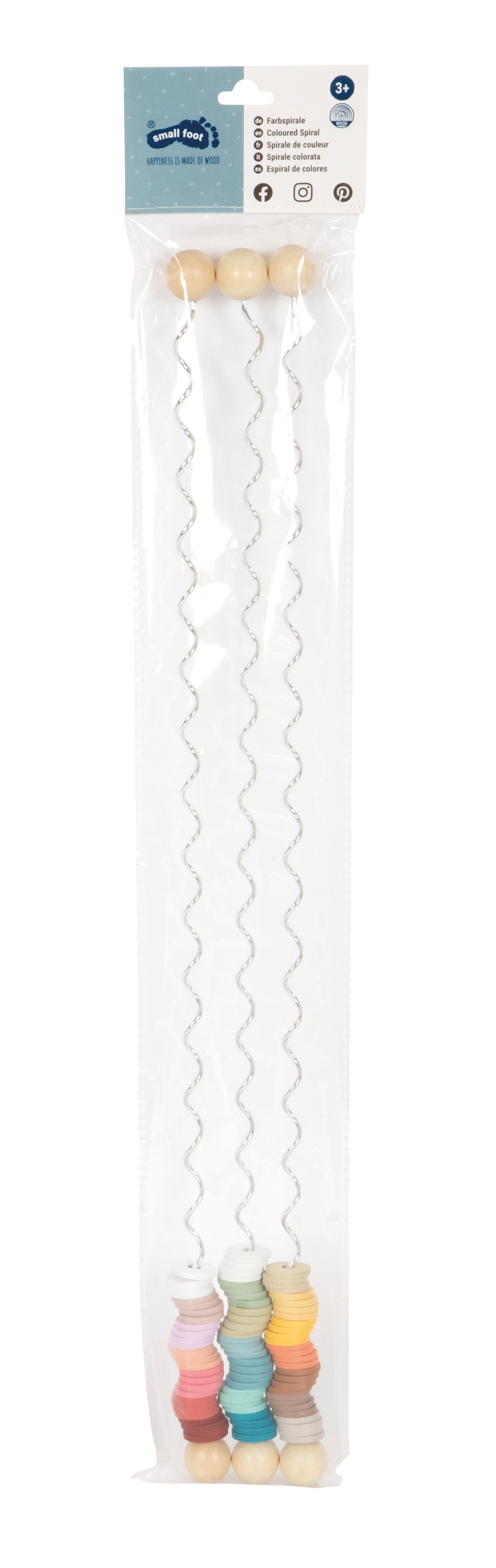 Farbspiralen im Set für Kinder