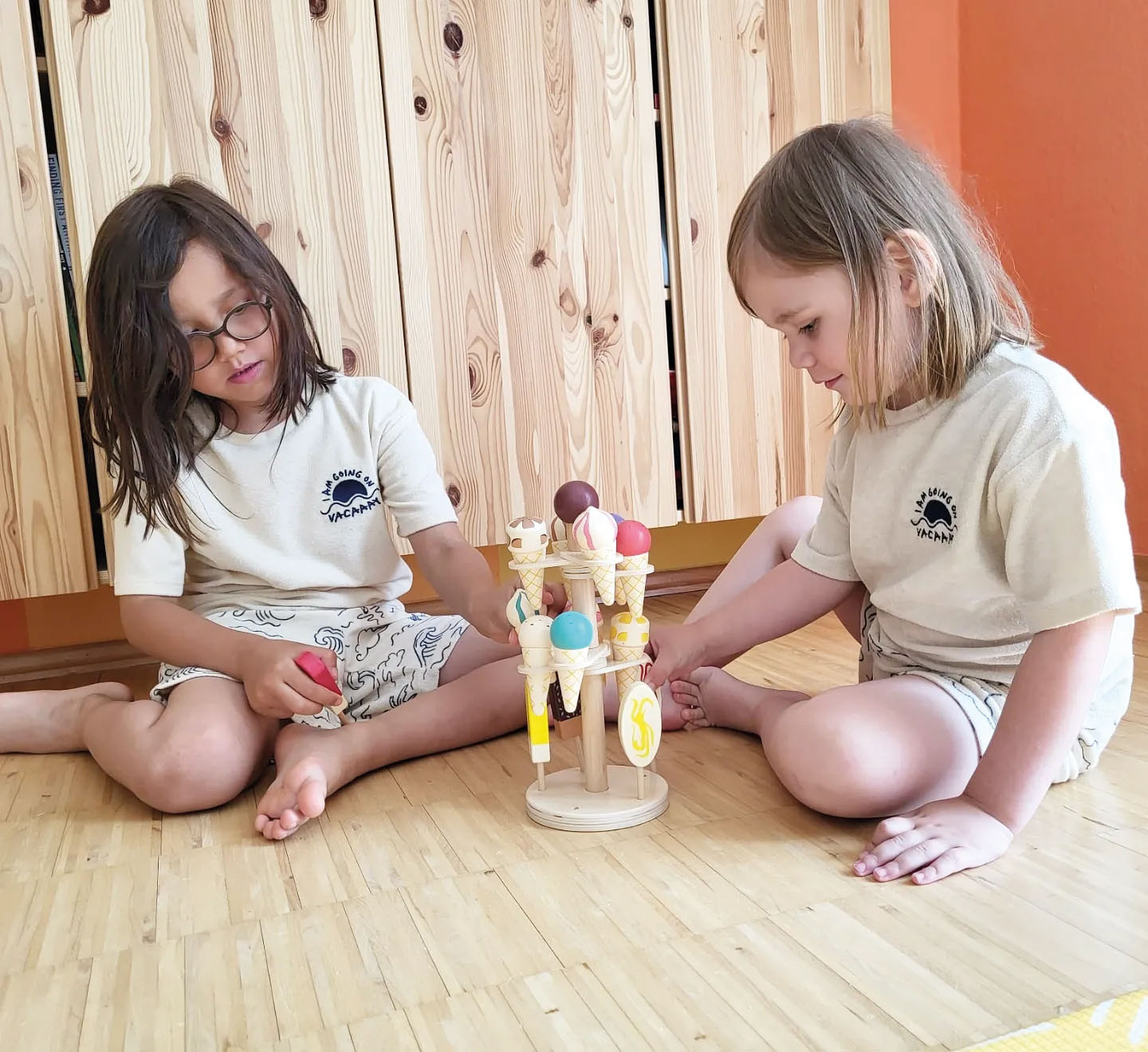 Eisständer beweglich für Kinder