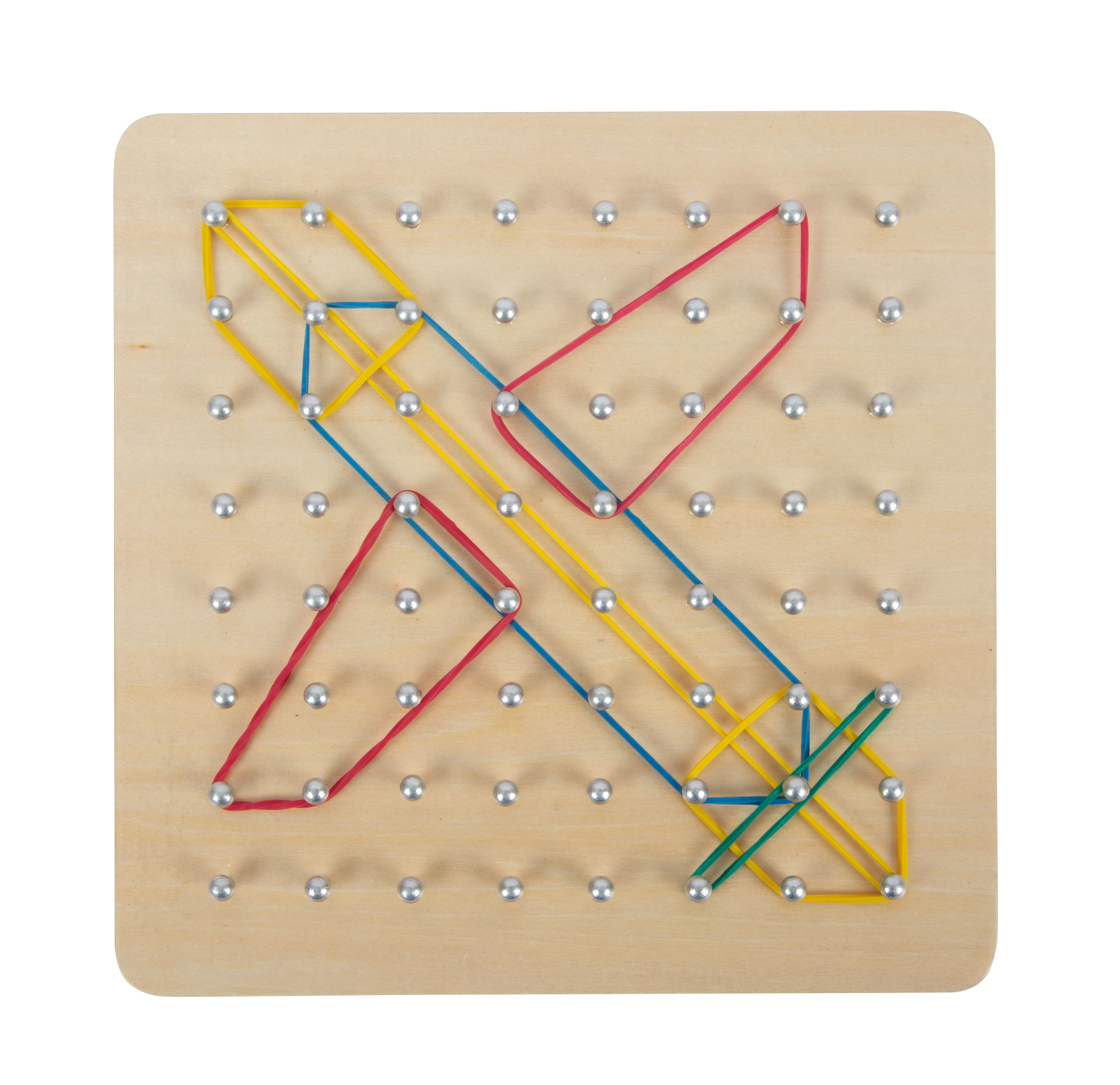 Geoboard aus Holz für Kinder