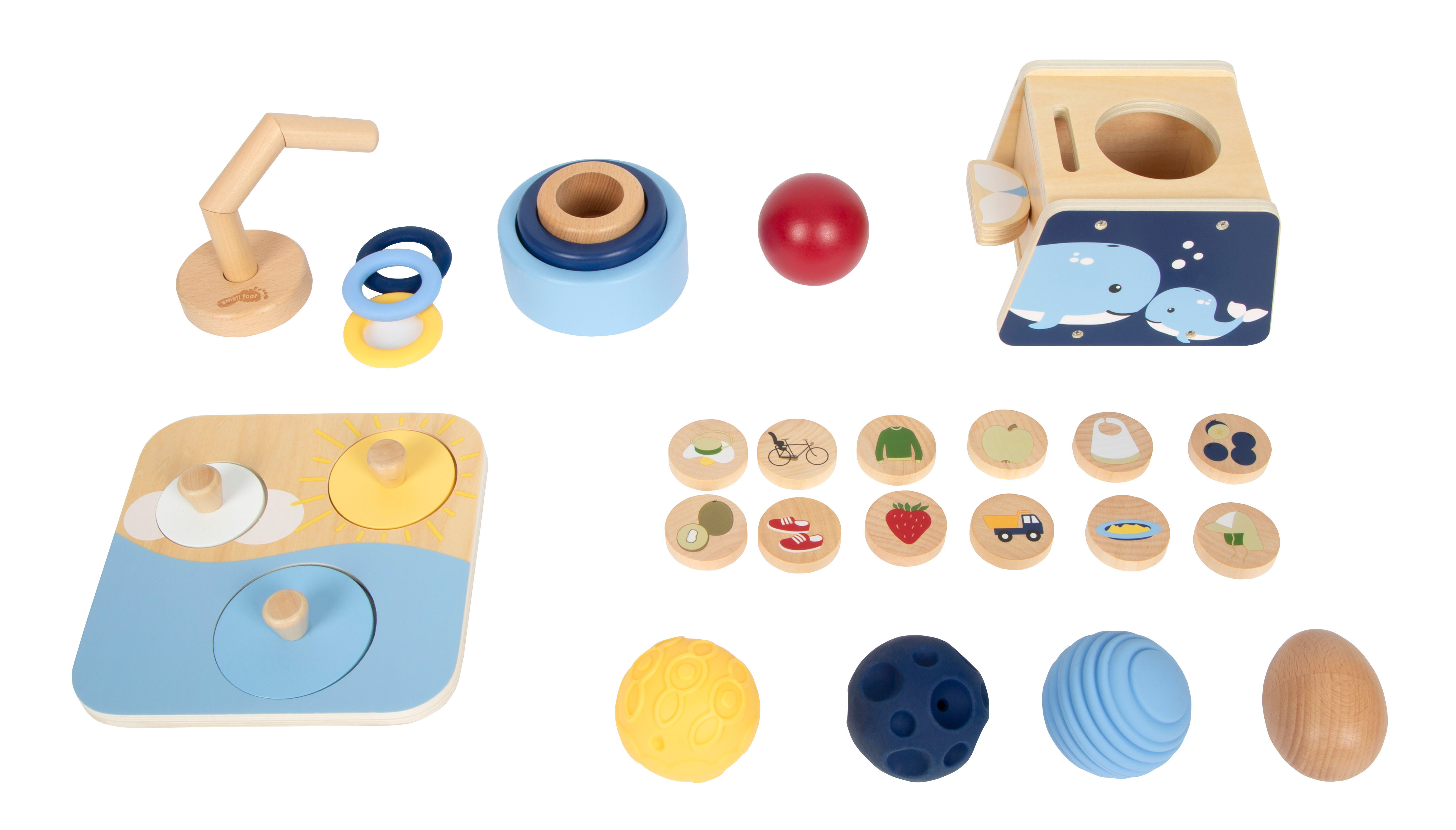 Baby-Box 10–12 Monate „Ordnen & Sortieren“