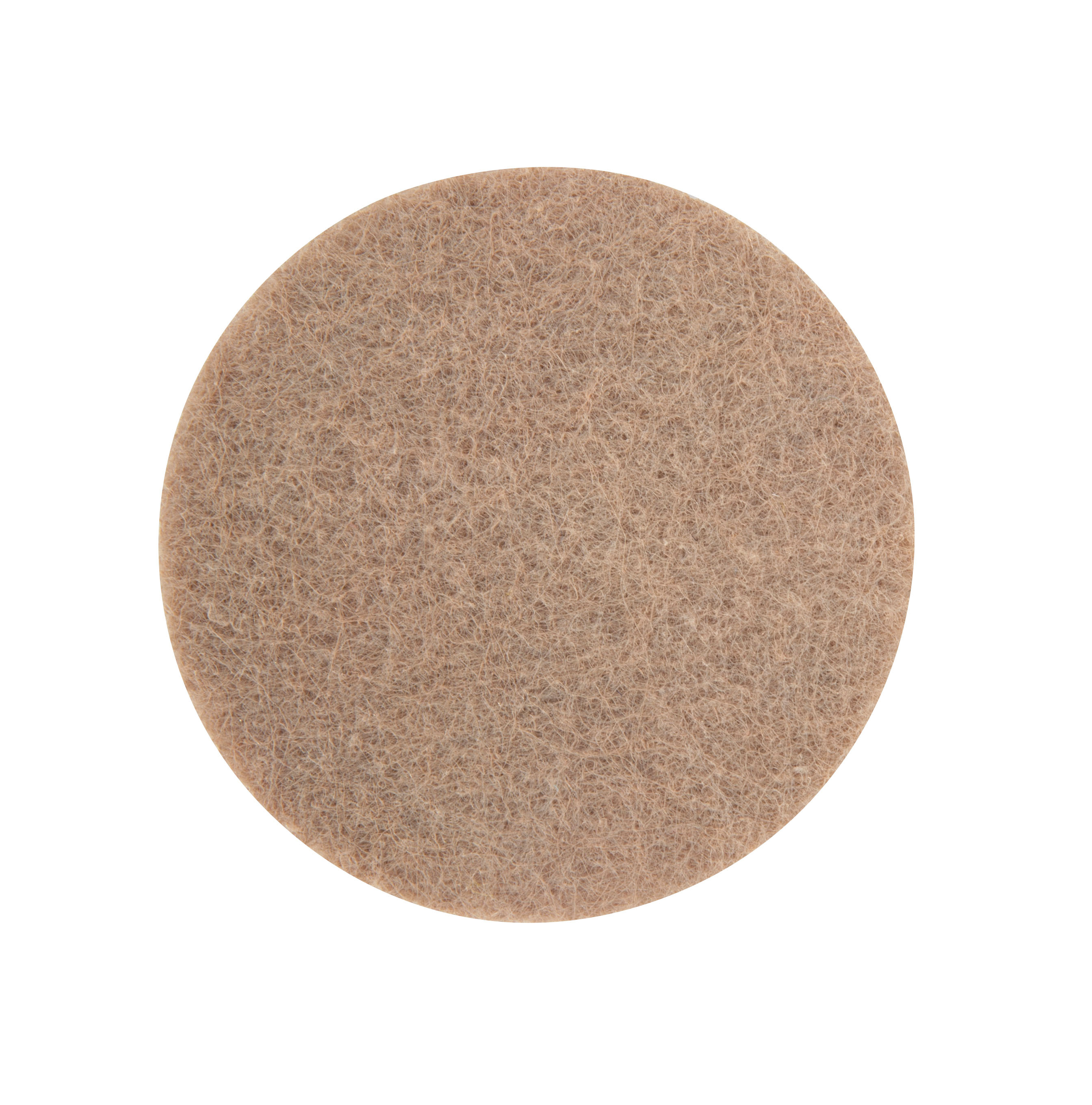 Runder, brauner Teppich fürs Puppenhaus-Badezimmer