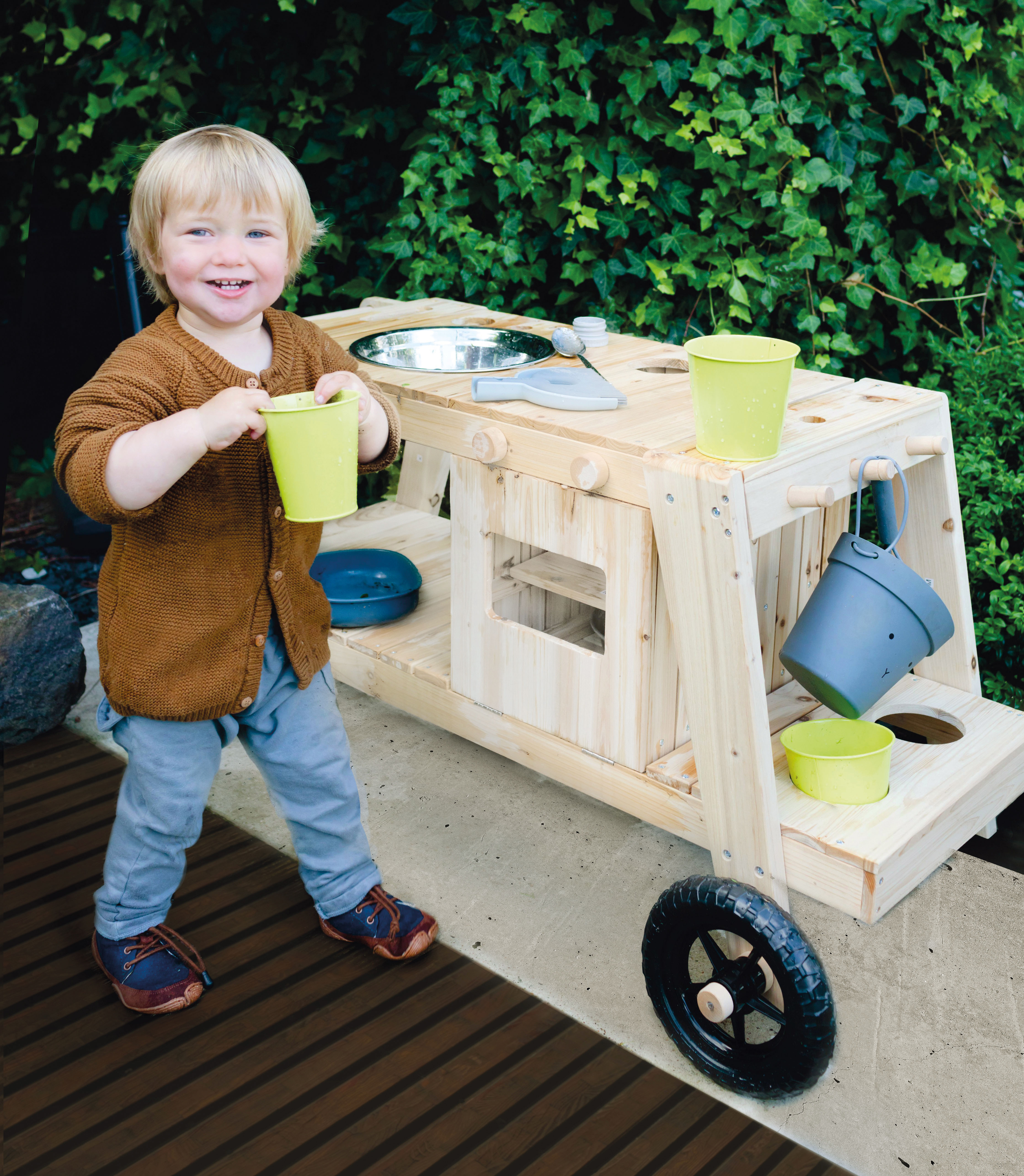Matschküche für Kinder