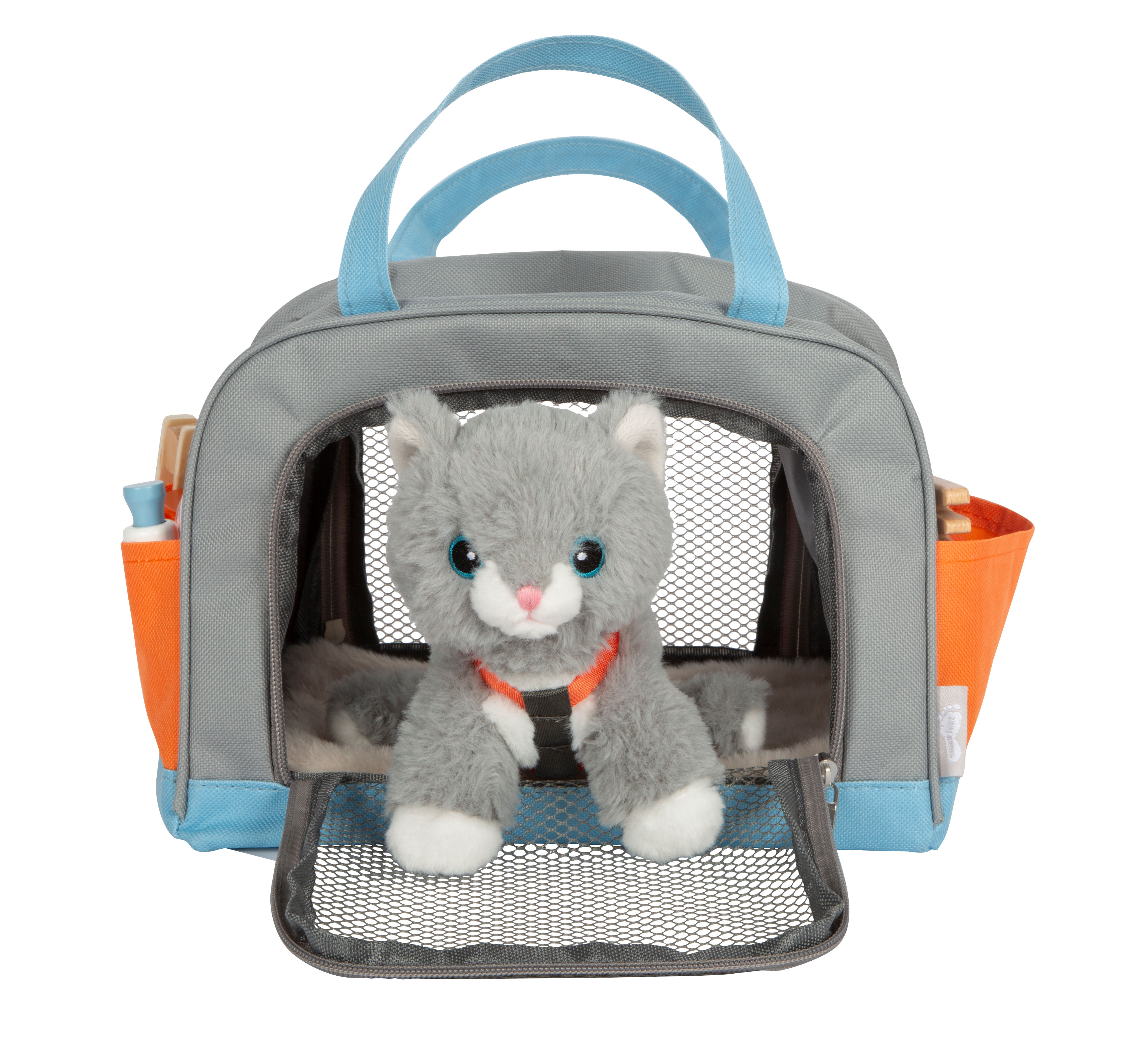 Katze zum Spielen mit Transport-Tasche