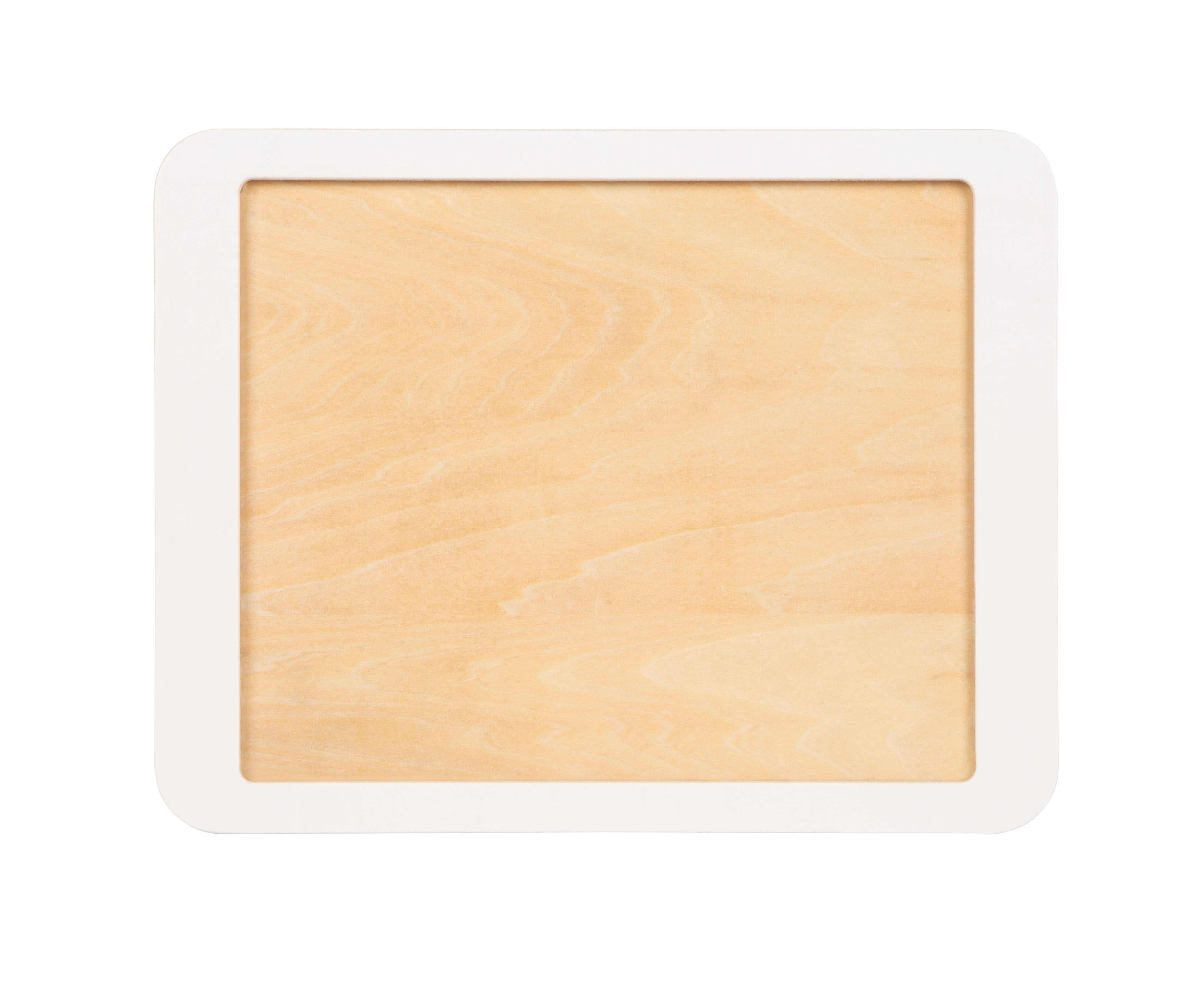 Tablett aus Holz für Kinderküche