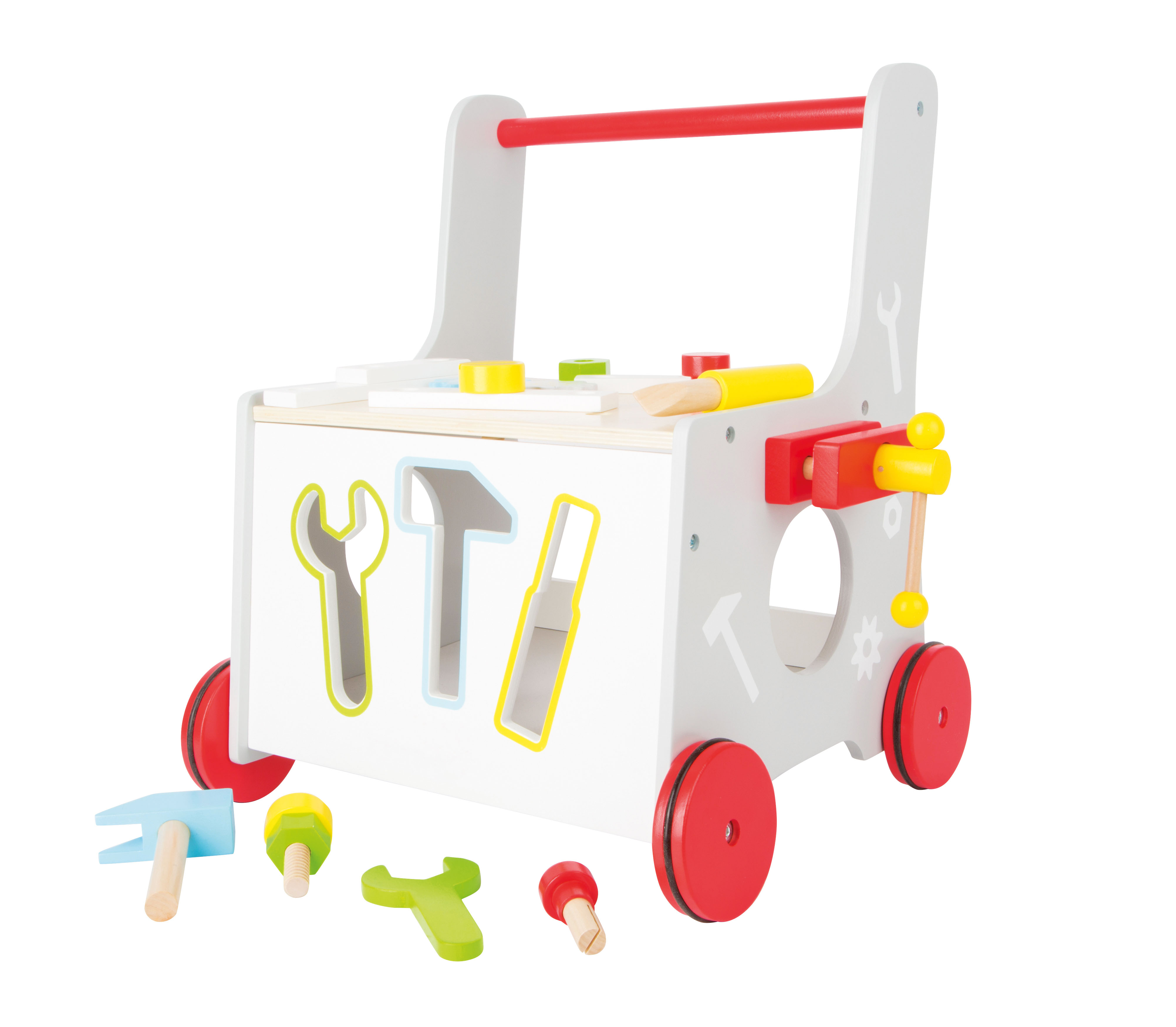 Lauflernwagen Werkzeug für Kinder