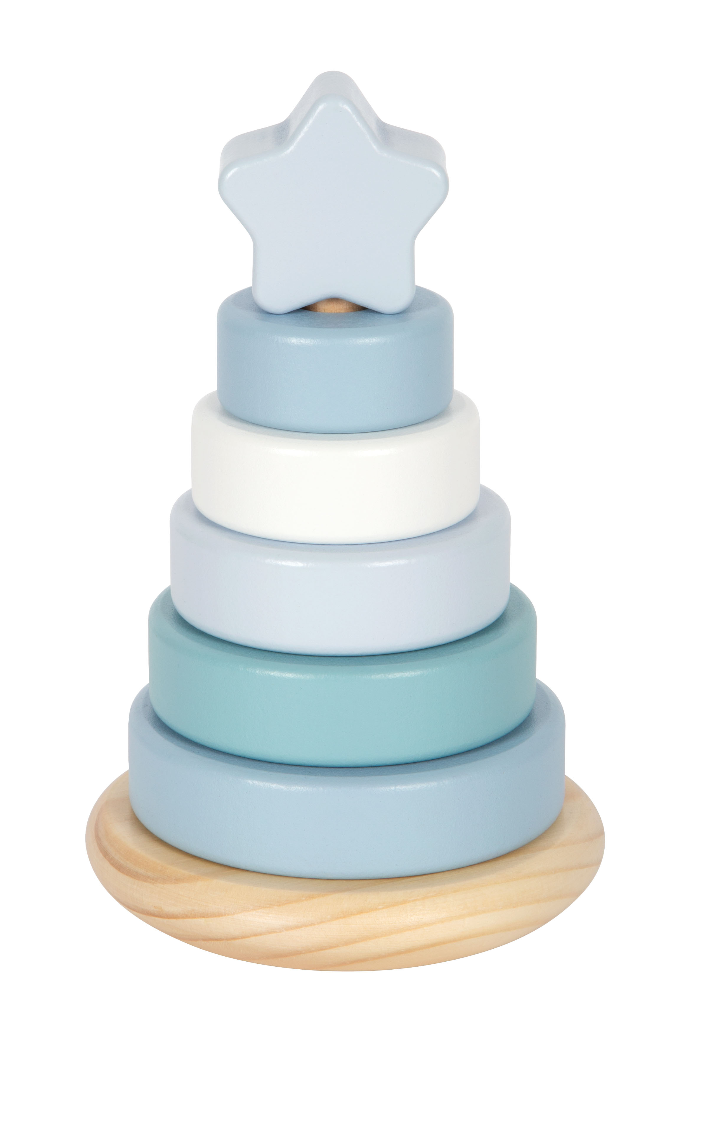 Stapelturm mit abgerundetem Boden