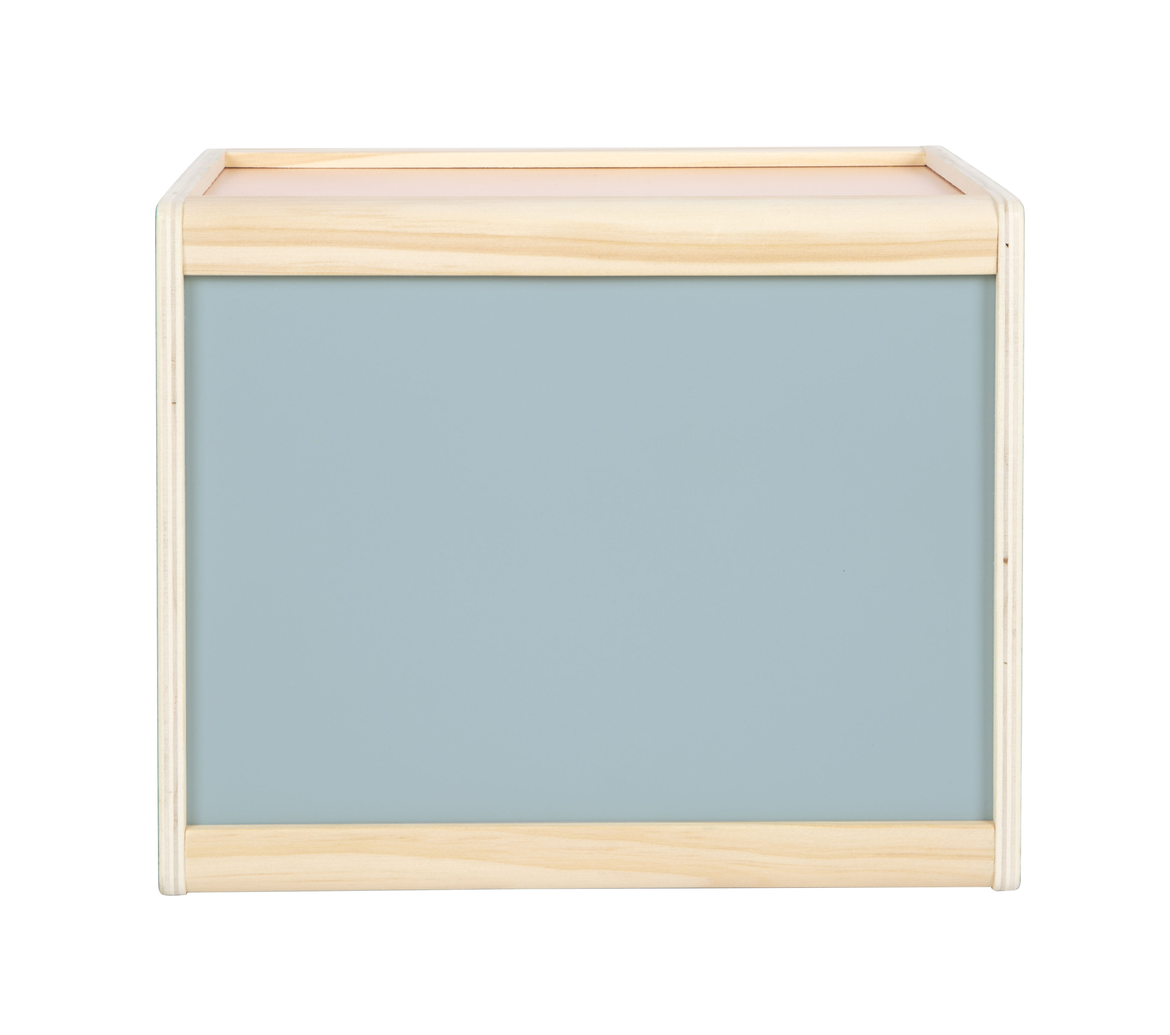 Fühl-Box aus Holz für Kinder