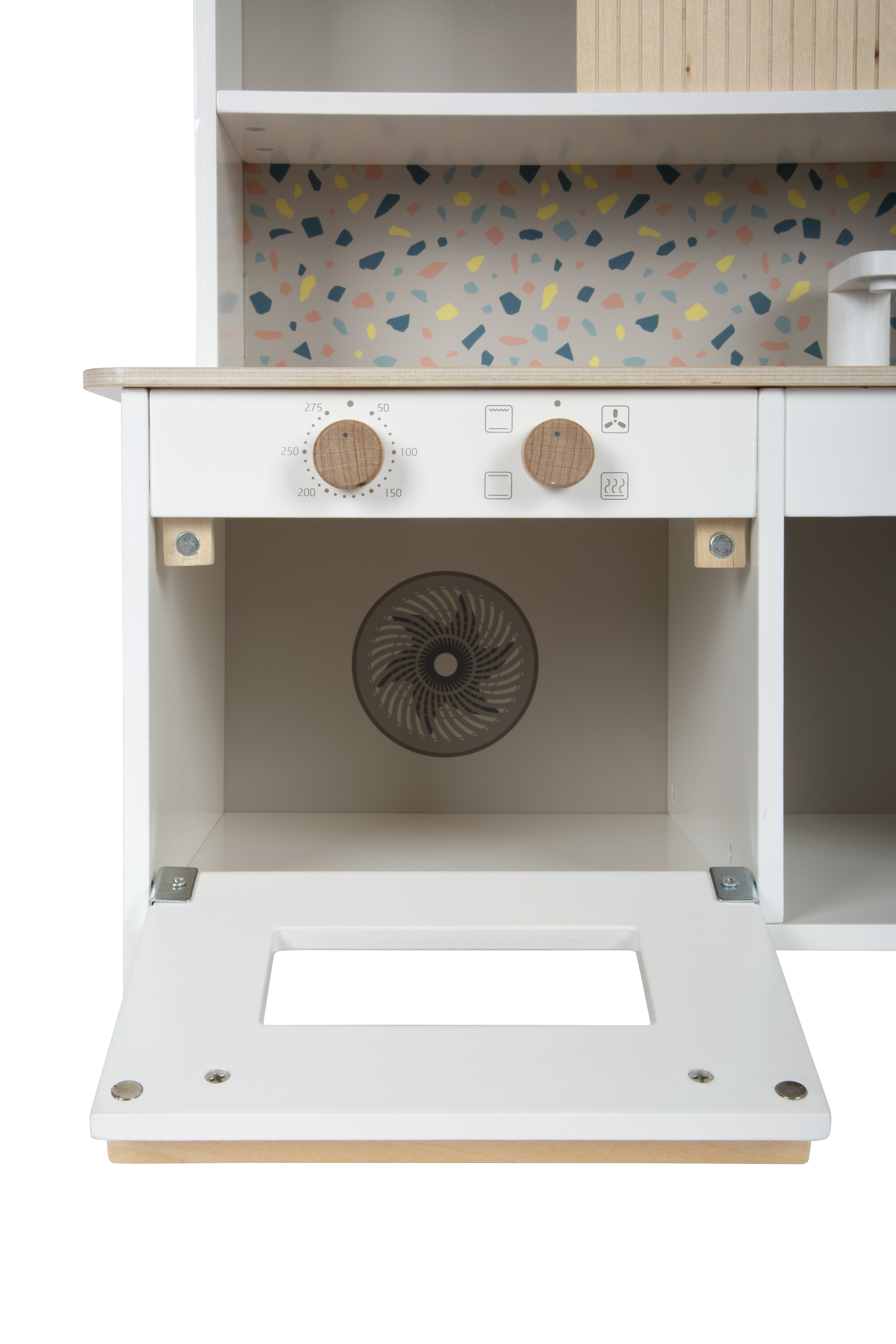 Backofen Drehknöpfe mit Klickgeräusch