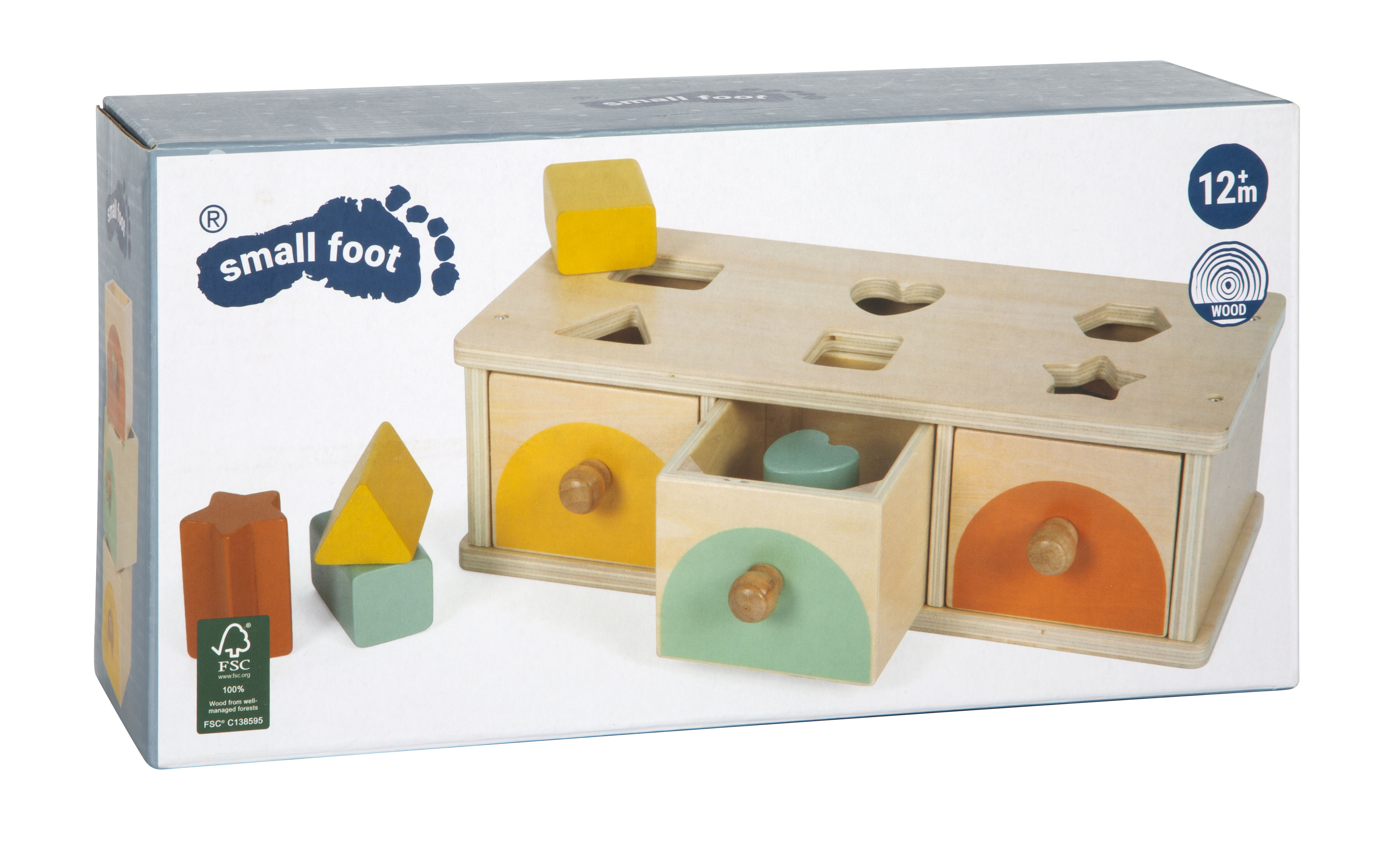 Verpackung Montessori Sortierspiel