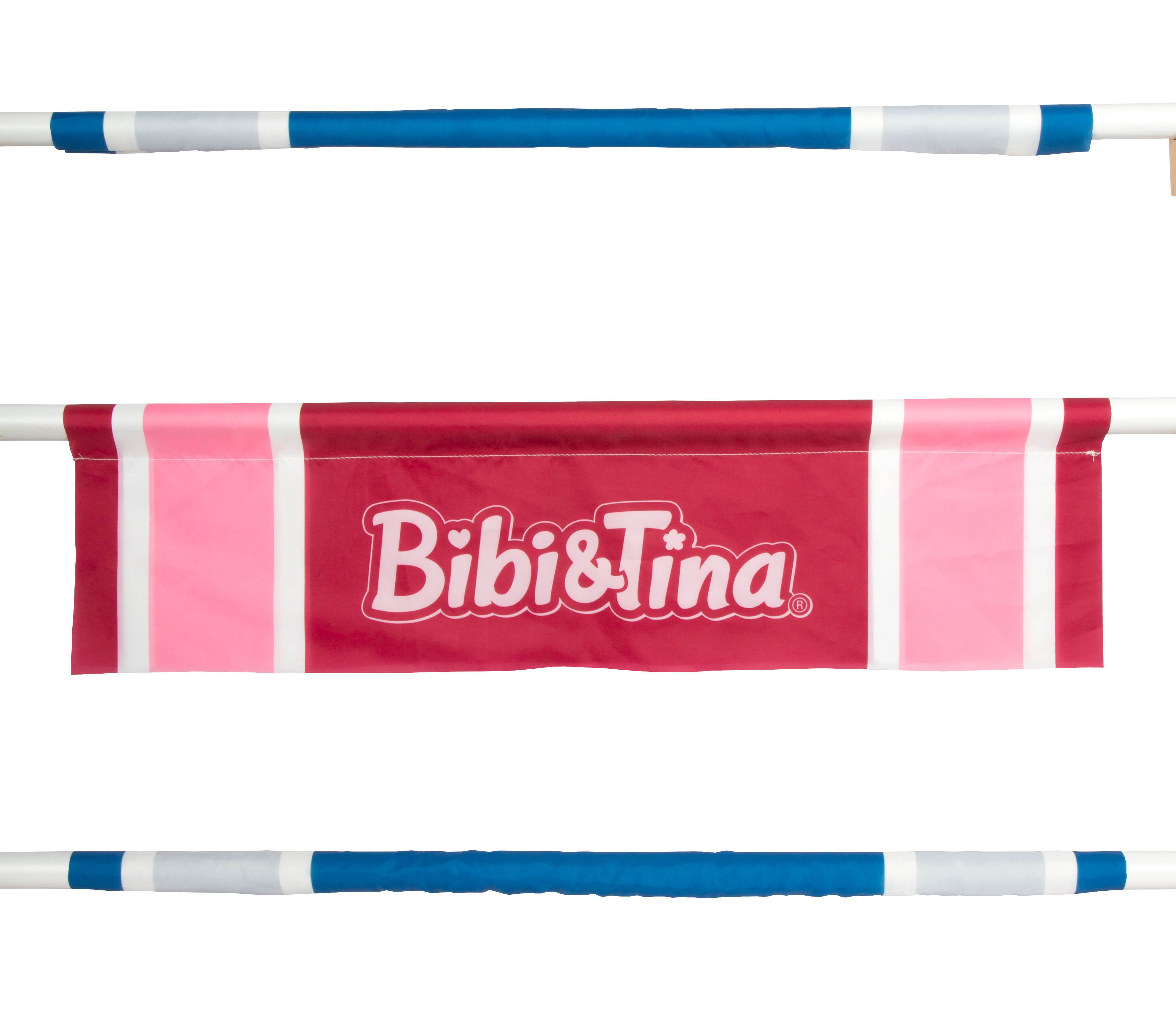Bibi & Tina Hindernis für Kinder mit Aufdruck Fahnen