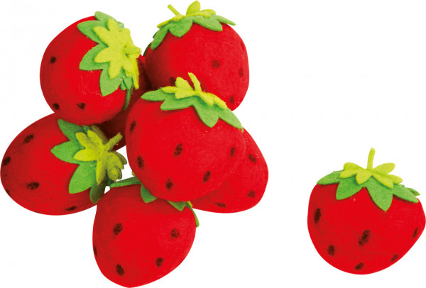 Filz-Erdbeeren