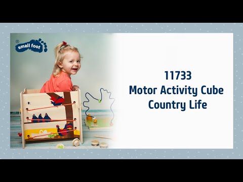 Cube de motricité La vie à la campagne