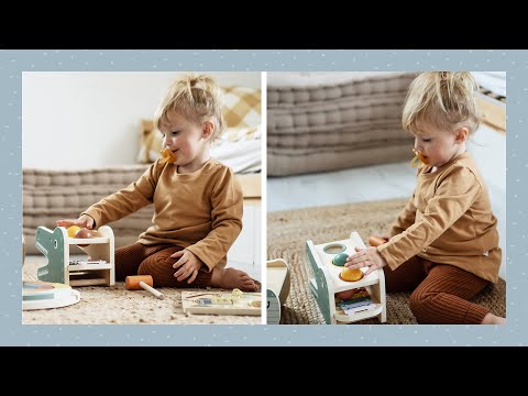 Banc à marteler avec xylophone « Safari »